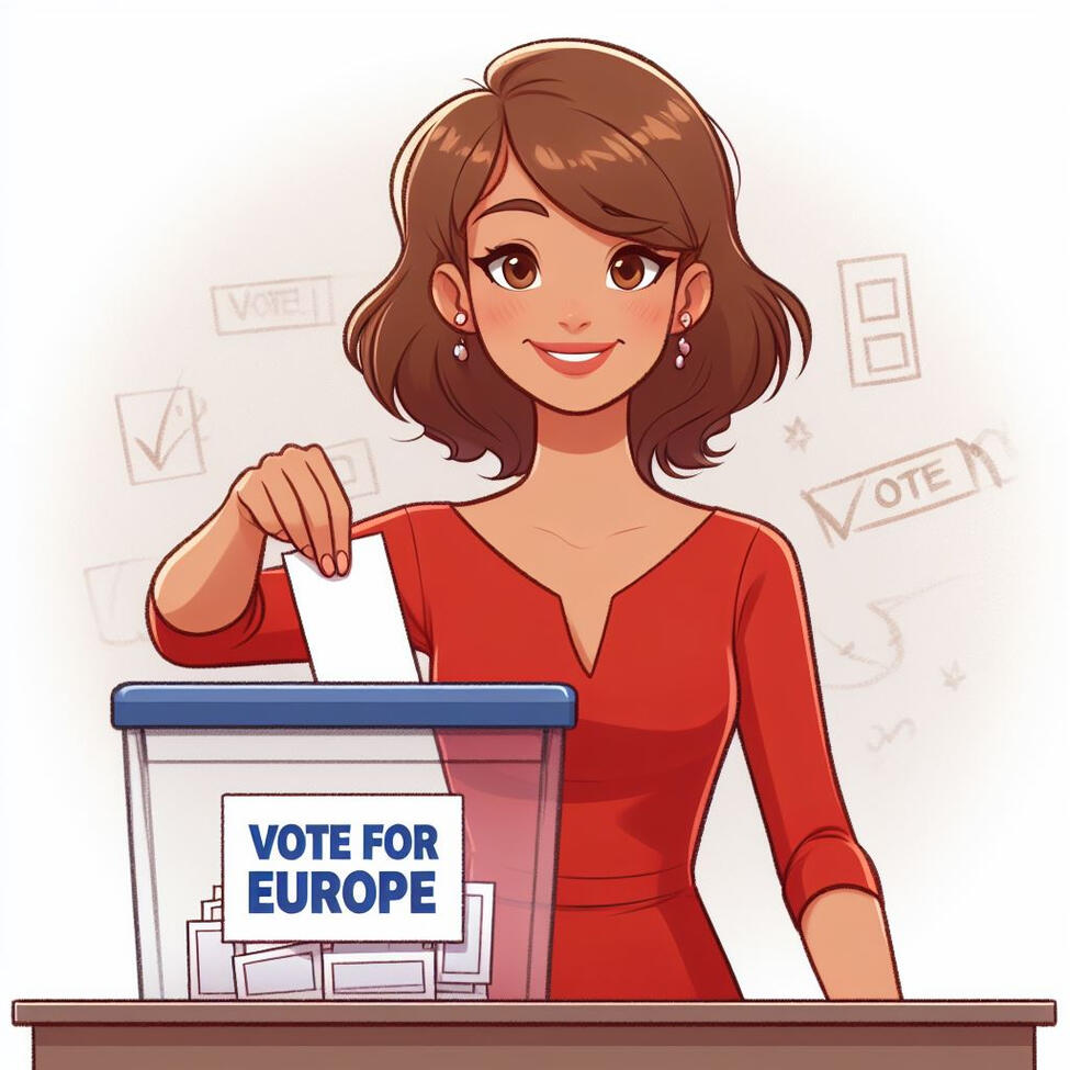 cittadina che vota